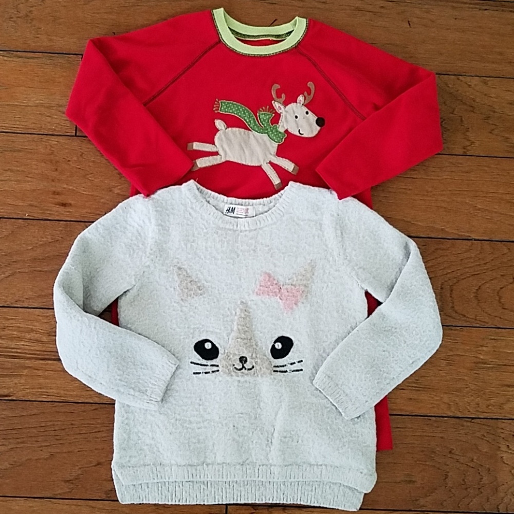 Girl Sweater + Sleeping Shirt